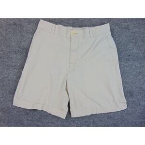 Southern Tide Shorts Mens 30 Brown Intercostal Stretch Cotton Blend Short Pants